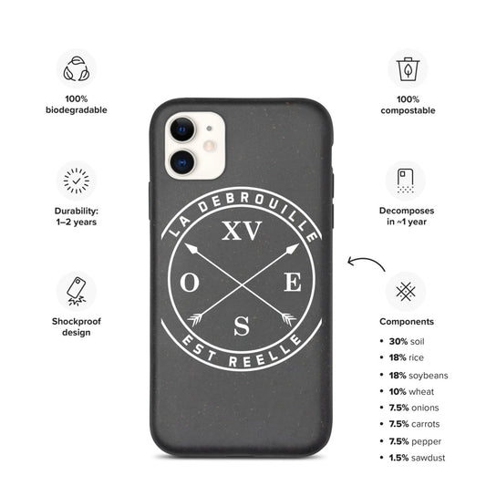 #LADERXV iPhone case biodégradable